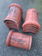 Nokvorsten 16 stuks, Doe-het-zelf en Verbouw, Dakpannen en Dakbedekking, Ophalen, Gebruikt, Steen of Klei, Overige typen