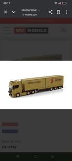 GEZOCHT! WSI Scania Riemersma GEZOCHT!, Hobby en Vrije tijd, Modelauto's | 1:50, Ophalen of Verzenden, Zo goed als nieuw, Bus of Vrachtwagen