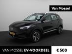 MG ZS EV Standard Range Luxury 50 kWh | Leder | Panoramadak, Gebruikt, Zwart, Met garantie (alle), ZS