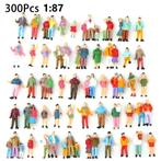 300 figuren op schaal HO voor modeltrein, Hobby en Vrije tijd, Modeltreinen | H0, Locomotief, Verzenden, Gelijkstroom of Wisselstroom