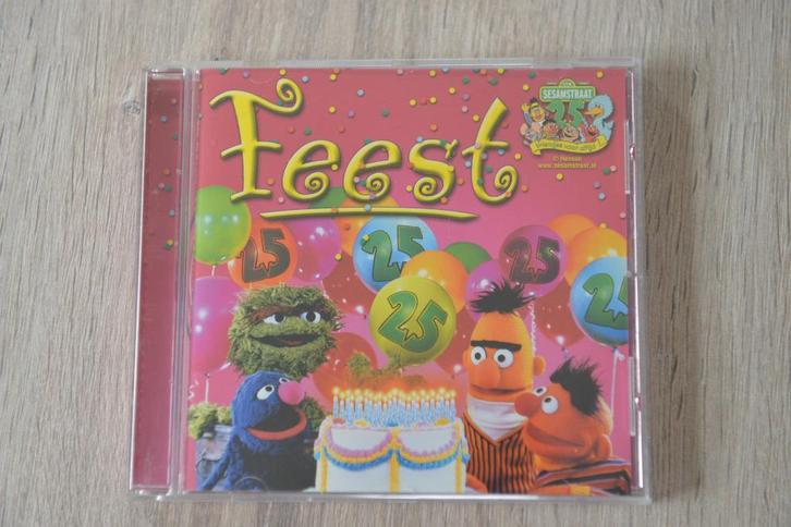 SESAMSTRAAT - FEEST 25 JAAR SESAMSTRAAT, Cd's en Dvd's, Cd's | Kinderen en Jeugd, Zo goed als nieuw, Verzenden