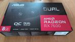 ASUS Dual Radeon RX 7600 OC Edition 8GB GDDR6 V2, Computers en Software, Videokaarten, AMD, PCI-Express 4, Ophalen of Verzenden