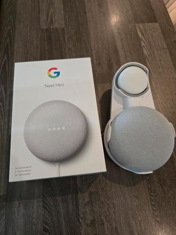 Google Nest Mini 2e Gen - Zo goed als nieuw! beschikbaar voor biedingen