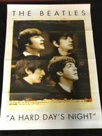 Poster The Beatles - A hard's day night, Gebruikt, Ophalen of Verzenden, Rechthoekig Staand