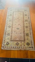 Turks gebedstapijt in tabakskleuren 112 x 208 cm, Ophalen, Gebruikt, 100 tot 150 cm, Beige