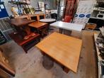 Houten Tafels - Bijzet, Salon, Eet - Bieden!, Ophalen of Verzenden