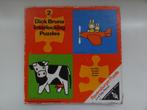 A842 Zeldzame Dick Bruna Houten Puzzel Koe Vliegtuig Nijntje, Kinderen en Baby's, Speelgoed | Kinderpuzzels, Ophalen of Verzenden