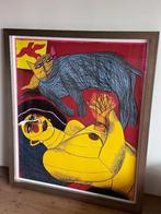 Corneille kunstdruk groot, Antiek en Kunst, Kunst | Litho's en Zeefdrukken, Ophalen