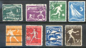 Nvph 212-219 gestempeld beschikbaar voor biedingen