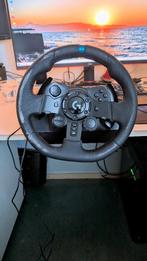 logitech gamestuur G923 + pedalen en versnellingspook, Ophalen of Verzenden, Zo goed als nieuw, Logitech G29