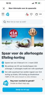 Efteling, Drie personen of meer, Kortingsbon, Pretpark