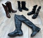 Dames laarzen laarsjes maat 37 damenslaars, Zwart, Lage of Enkellaarzen, Ophalen of Verzenden, Gedragen