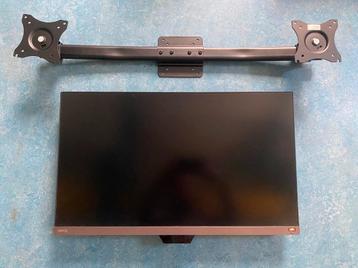 Benq EW2780U 4K monitor + muurbeugel  beschikbaar voor biedingen
