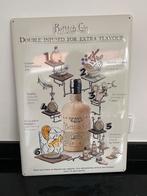 Metalen bord “Bathtub Gin”, Ophalen of Verzenden, Nieuw, Reclamebord