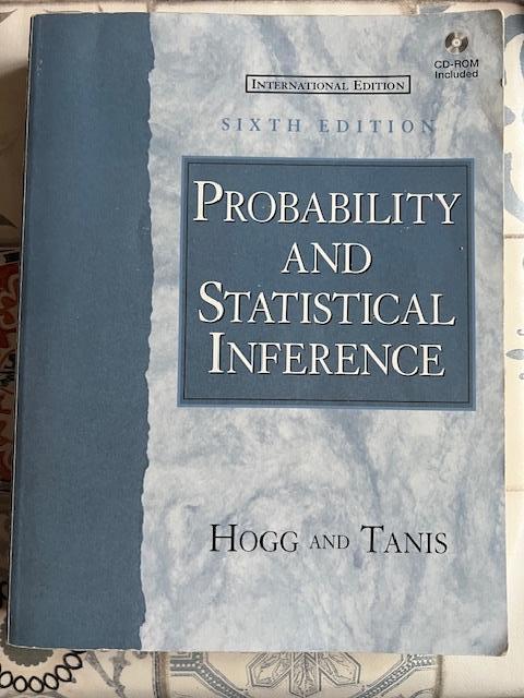 Probability and Statistical Interference, 6th Ed., Boeken, Wetenschap, Gelezen, Natuurwetenschap, Ophalen of Verzenden