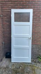 Binnendeur jaren 30, Doe-het-zelf en Verbouw, Deuren en Horren, Ophalen, 80 tot 100 cm, Binnendeur, Zo goed als nieuw