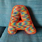 Gehaakte letter A; haakwerk handwerk haken, Verzamelen, Poppen, Ophalen of Verzenden