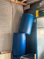 Oude adbluevaten, Tuin en Terras, Regentonnen, 150 liter of meer, Ophalen, Zo goed als nieuw