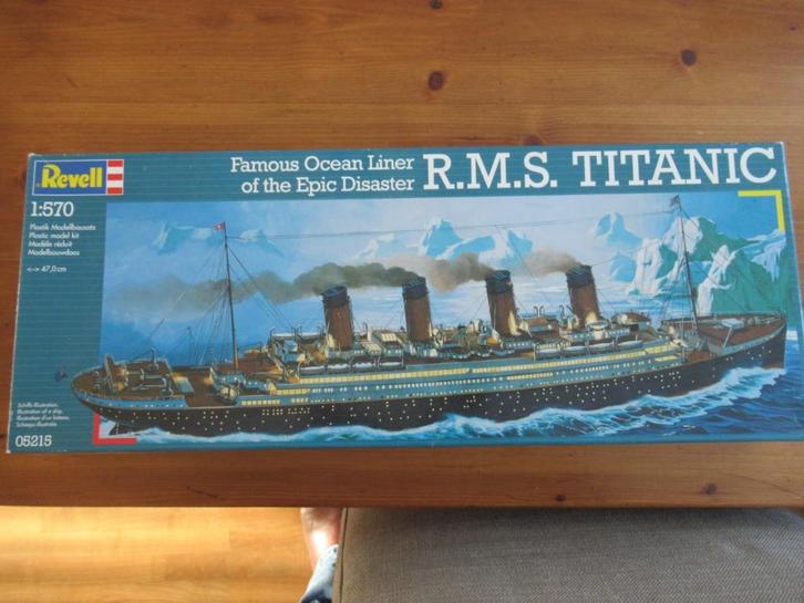 R.M.S. Titanic  (Revell 1/570), Hobby en Vrije tijd, Modelbouw | Boten en Schepen, Zo goed als nieuw, 1:200 of kleiner, Revell