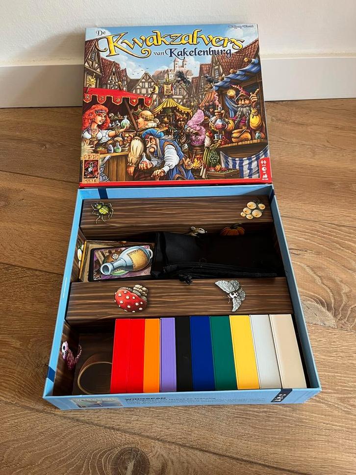 3D printed insert Kwakzalvers, Hobby en Vrije tijd, Gezelschapsspellen | Bordspellen, Nieuw, Ophalen of Verzenden