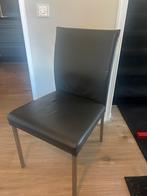 Goossens Eetkamerstoelen - 4 stuks, Zo Goed Als Nieuw!, Huis en Inrichting, Stoelen, Ophalen, Zwart, Zo goed als nieuw, Vier