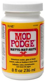 Mod Podge mat decoupage laklijm pot 236 ml, Hobby en Vrije tijd, Knutselen, ., Overige typen, Nieuw, Ophalen of Verzenden