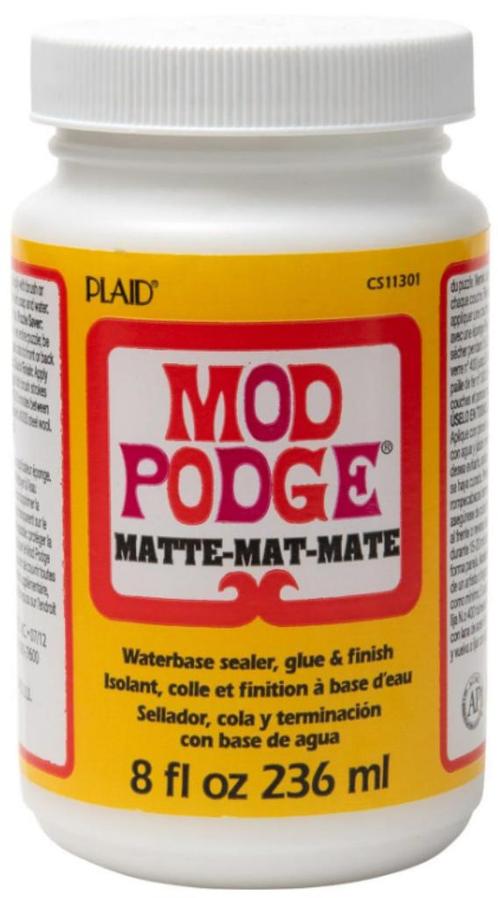 Mod Podge mat decoupage laklijm pot 236 ml, Hobby en Vrije tijd, Knutselen, Nieuw, Overige typen, Ophalen of Verzenden