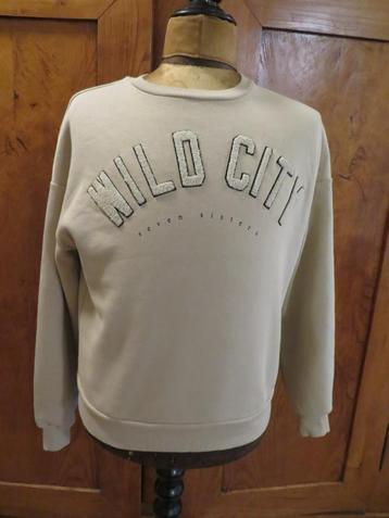 Dames sweater  trui Seven Sisters Maat S (Z.G.A.N.) beige. beschikbaar voor biedingen