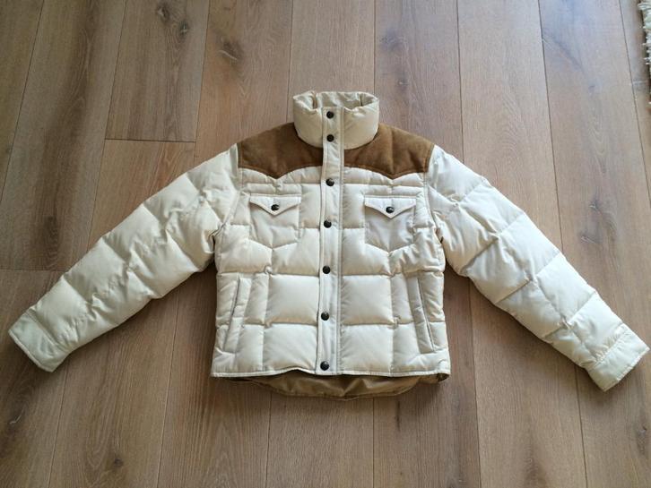 RALPH LAUREN winterjas / WIT / maat L / ZGAN !!!, Kleding | Heren, Jassen | Winter, Zo goed als nieuw, Maat 52/54 (L), Wit, Ophalen of Verzenden