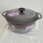 Cousances le creuset gietijzer emaille braadpan pan 26 cm, Gebruikt, Ophalen of Verzenden, Koekenpan of Braadpan, Gietijzer
