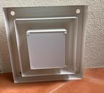 Industriële Raak plafondlamp  Ziggurat, Huis en Inrichting, Lampen | Plafondlampen, Ophalen, Gebruikt, Glas