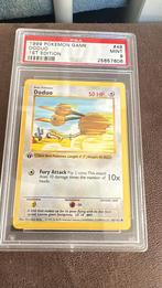 Doduo 1st Edition Shadowless PSA 9, Ophalen of Verzenden, Zo goed als nieuw, Losse kaart
