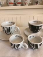 Illy Espresso Kopjes Tobias Rehberger - Set van 4, Gebruikt, Ophalen of Verzenden, Overige stijlen, Kop(pen) en/of Schotel(s)