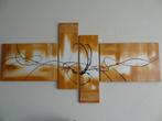 Schilderij, 4 delig, Ophalen, Gebruikt, 125 cm of meer, Schilderij