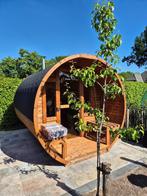 Sauna barrel Compleet met Harvia M3 houtkachel, Sport en Fitness, Sauna, Ophalen of Verzenden, Nieuw, Fins of Traditioneel, Complete sauna
