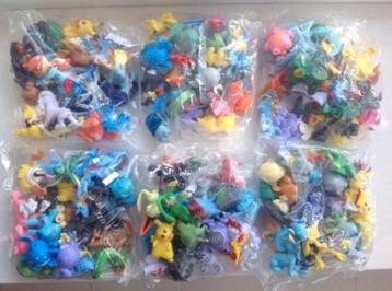 NIEUW! Zakje met 24 Pokemon poppetjes figuren pokemons &MEER beschikbaar voor biedingen