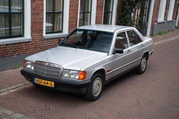 Mercedes 190 (w201) 1984, airco (!), 5v, leder, weinig km... beschikbaar voor biedingen