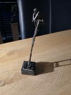 De carriere ladder sculptuur brons gesigneerd, Ophalen of Verzenden