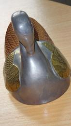 Leuk Zwaan Beeldje Van Tin., Ophalen of Verzenden, Gebruikt, Dier