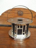 art deco theelichthouder met brander Daalderop Tiel Holland, Antiek en Kunst, Antiek | Keukenbenodigdheden, Ophalen of Verzenden