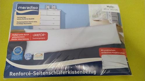 Meradiso Renforcé Kussensloop - 40x145cm - Nieuw, Huis en Inrichting, Slaapkamer | Beddengoed, Nieuw, Hoeslaken of Sloop, Wit