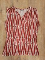Lascana prachtige dames top met print rood/wit maat 36/38, Lascana, Ophalen of Verzenden, Zo goed als nieuw, Zonder mouw