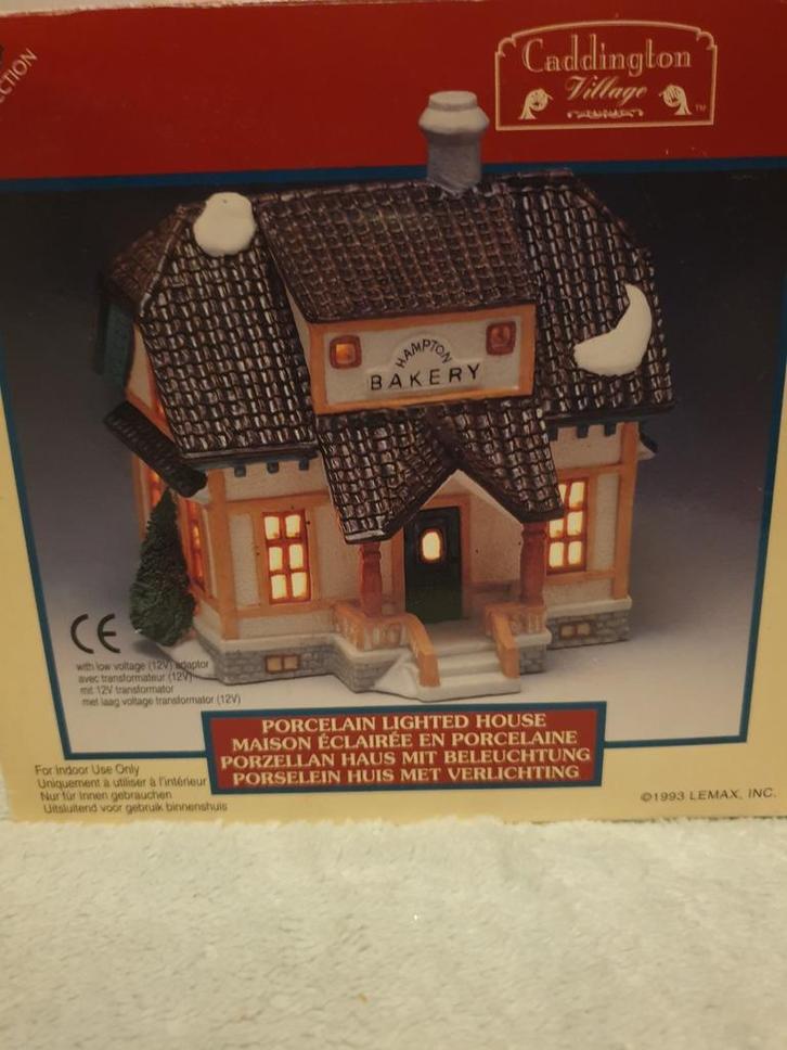 Lemax Kerstdorp Huisje, Diversen, Kerst, Zo goed als nieuw, Ophalen of Verzenden