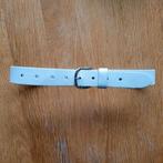 Witte leren riem maat 65, Ophalen of Verzenden, Zo goed als nieuw, Merkloos