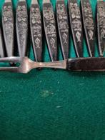 cocktailprikkers retro zwart 10 stuks met patroon, Huis en Inrichting, Ophalen of Verzenden, 'T Olde Gre-j, Info@toldegrej.nl