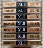 7x Maxell XLII-60 1988 cassettebandjes XLII60 XLII 60 tapes, Gebruikt, Voorbespeeld, Maxell, Maxell Europe Limited. Botanica Ditton Park, Riding Court Road,  Datchet, Slough,  Berkshire England SL3 9LL