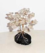 Boompje Edelsteen Toermalijn Bergkristal Edelsteenboompje, Ophalen of Verzenden, Mineraal