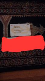 NS dagkaarten., Eén persoon, Trein, Nederland, Algemeen kaartje