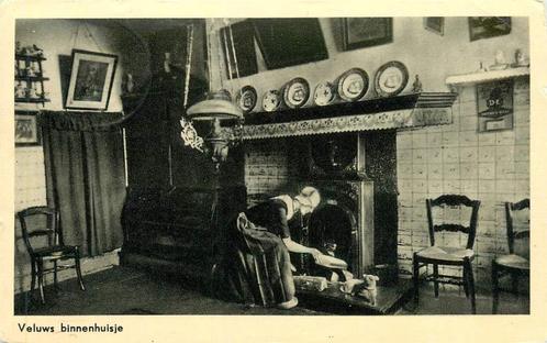 (381-379-029) Veluws binnenhuisje, Verzamelen, Ansichtkaarten | Nederland, Gelderland, Voor 1920, Verzenden