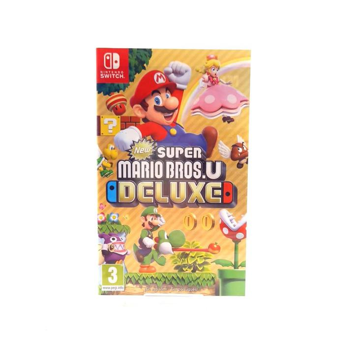 Nintendo Switch Game: Super Mario Bros U Deluxe, Spelcomputers en Games, Spelcomputers | Nintendo Switch, Zo goed als nieuw